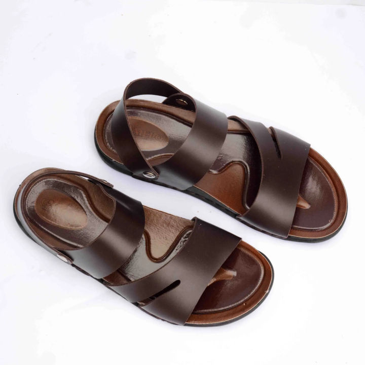 Bezelva brown leather sandal